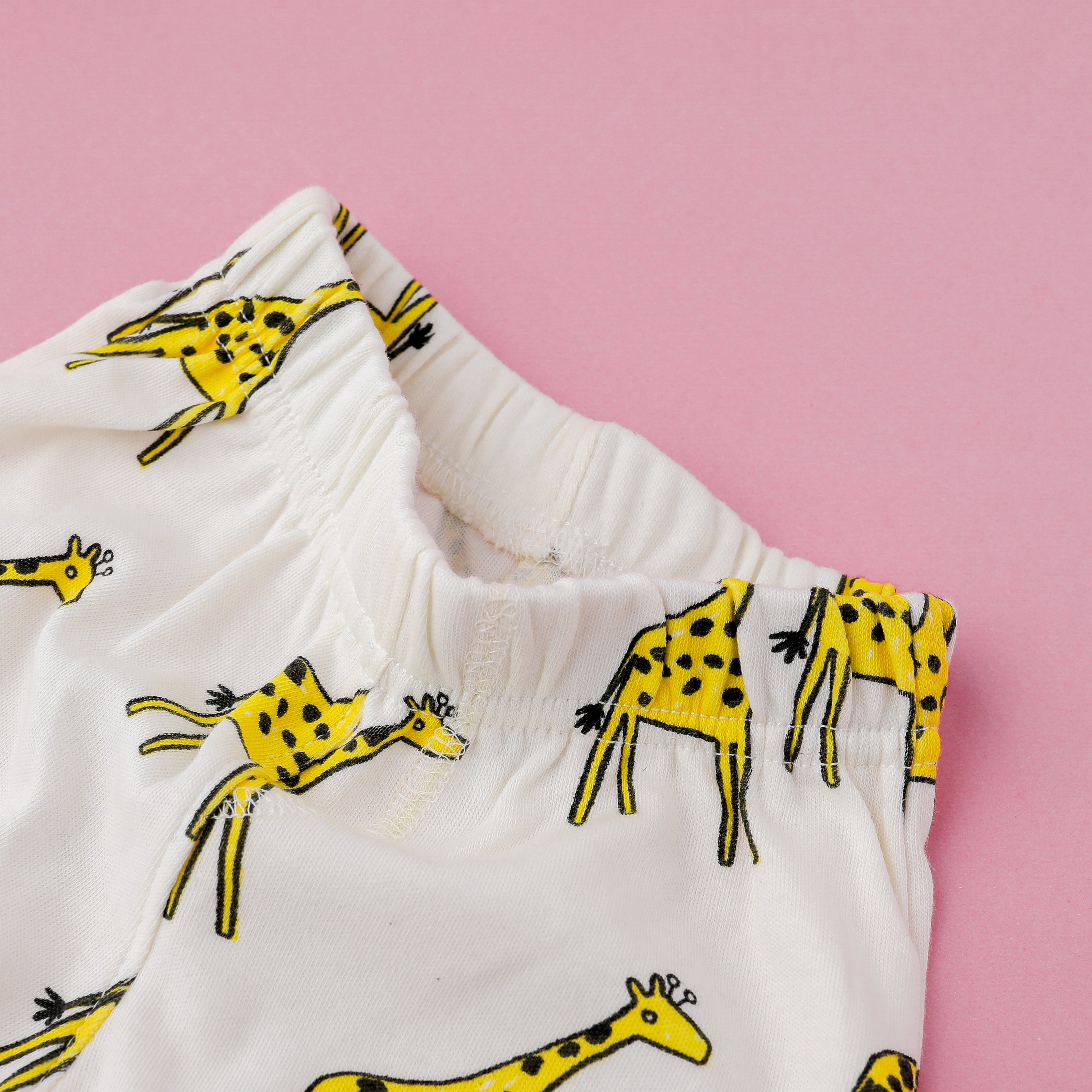 Giraffe All-Over Print Shorts