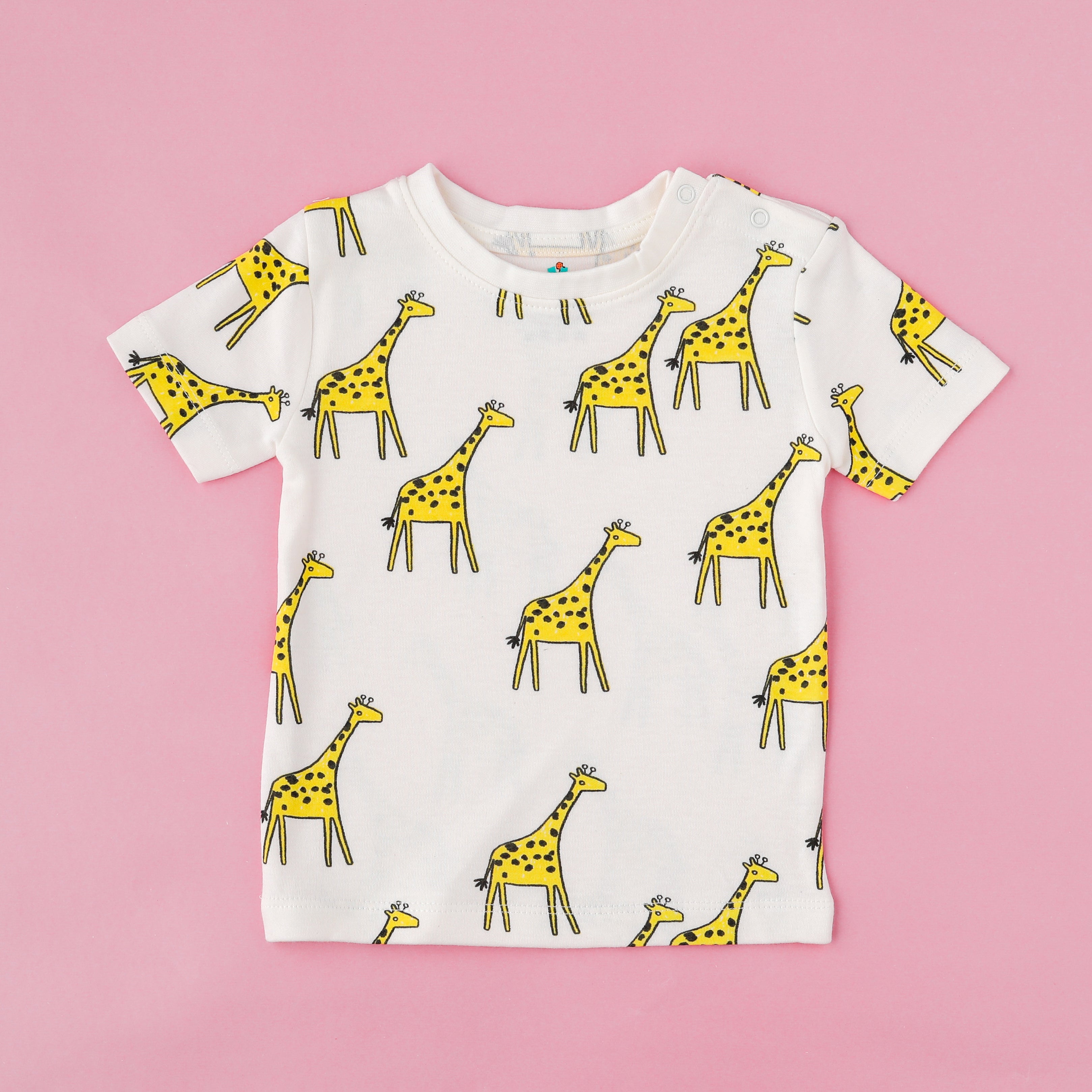 Giraffe All-Over Print T-Shirt