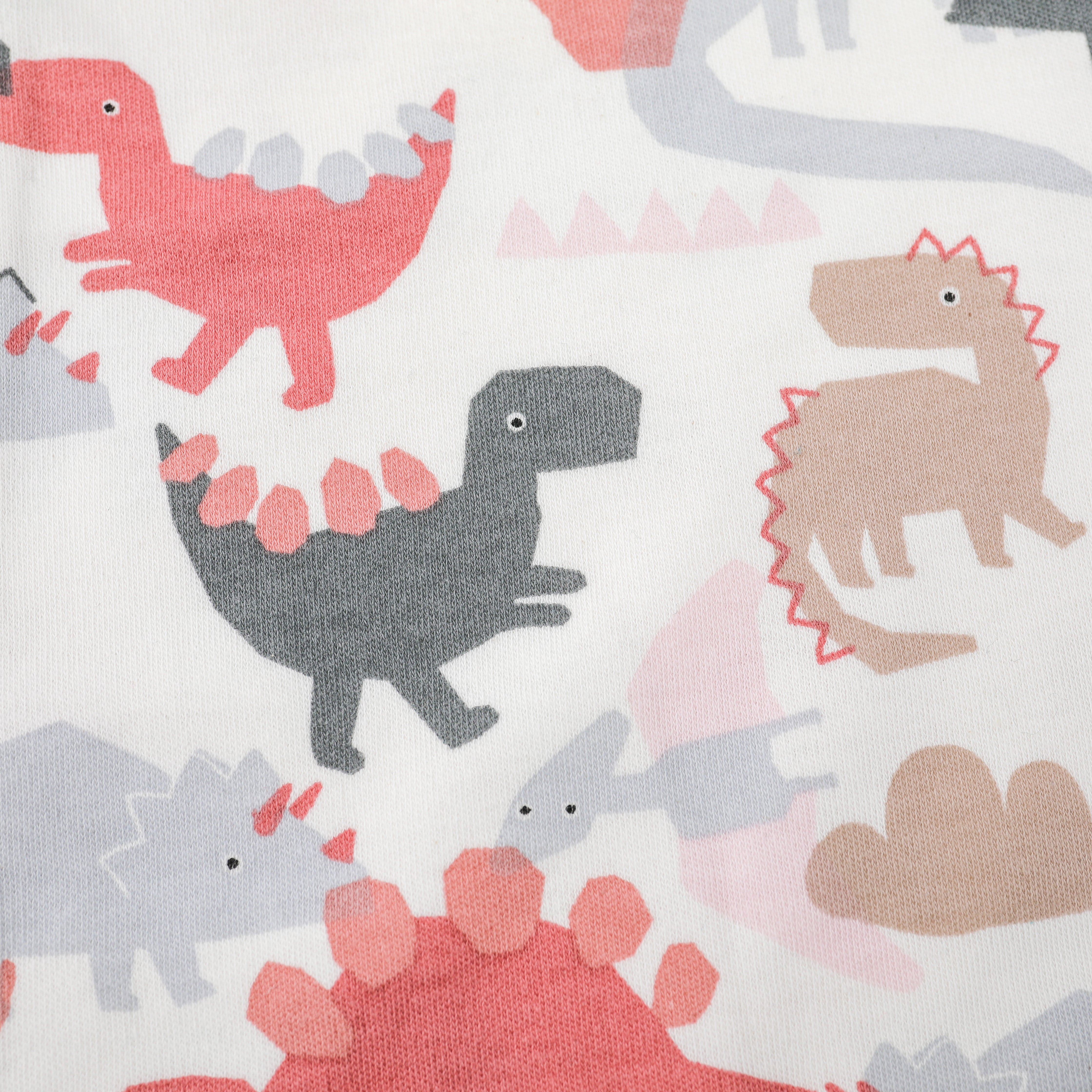 Pink Dinosaur Basic Dungaree