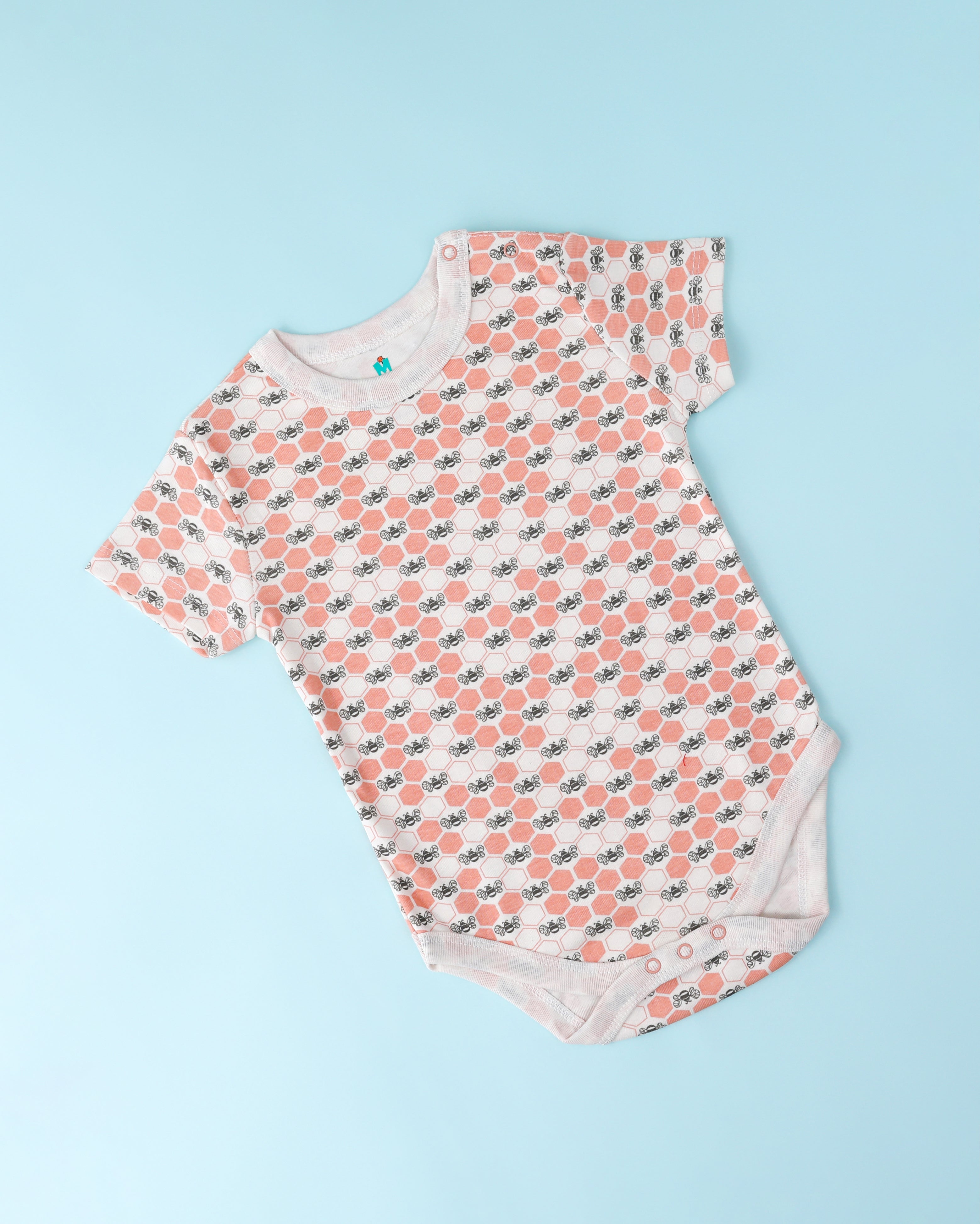 honeycomb pointelle onesies