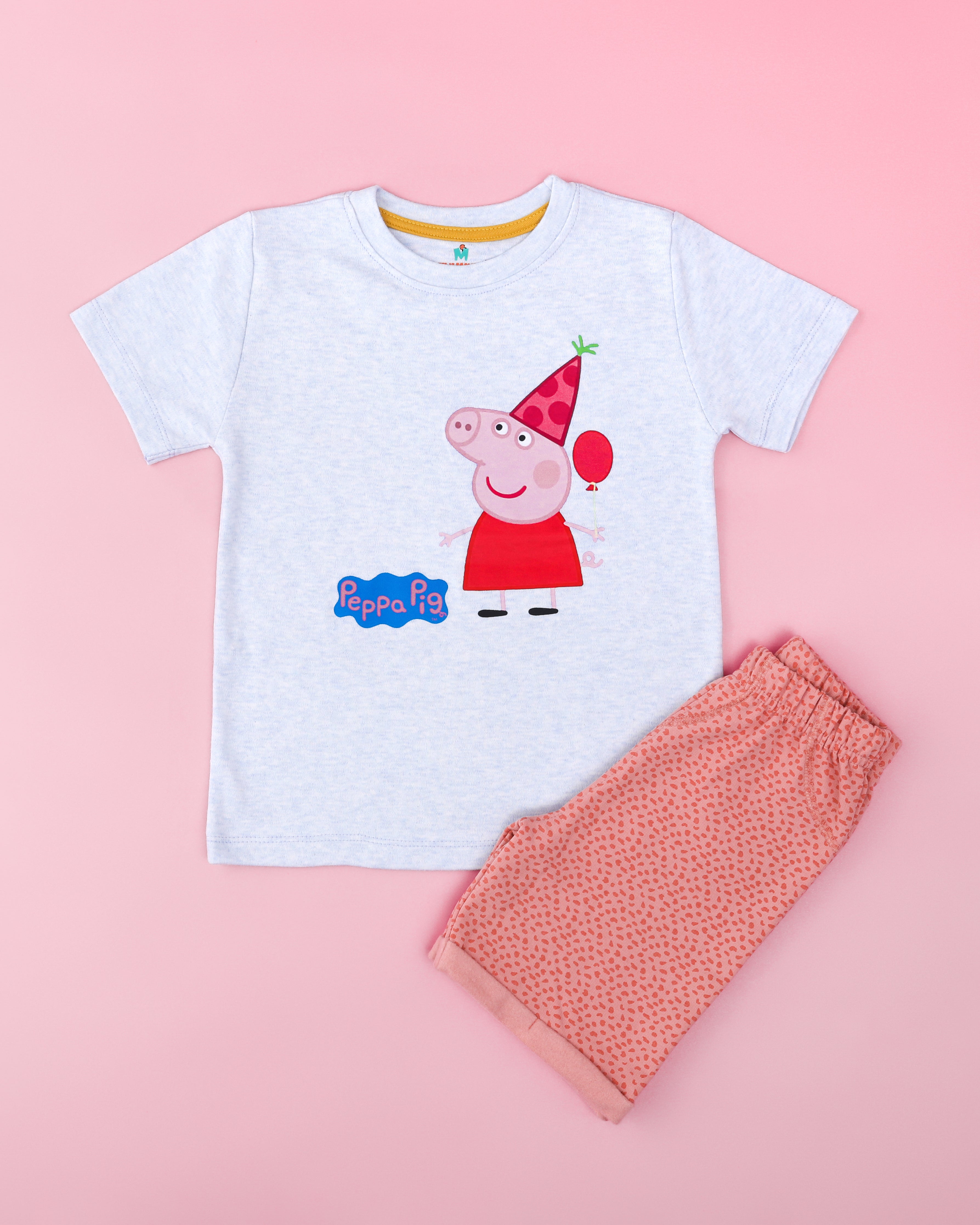 Peppa Pig Kids T-Shirt Shorts Set